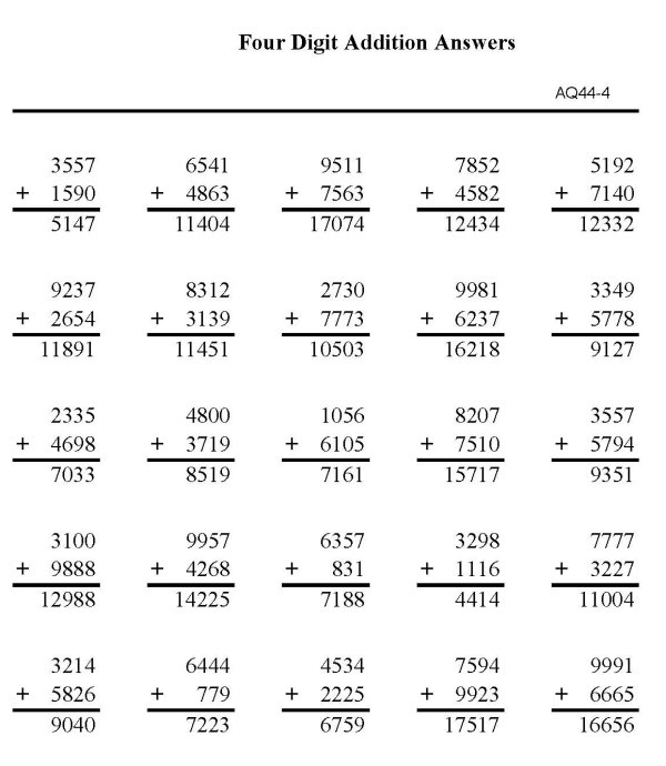 Printable addition sheet - math skills practice sheet