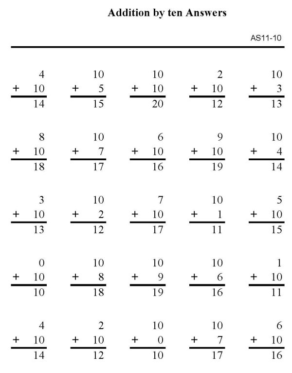 Printable addition sheet - math skills practice sheet