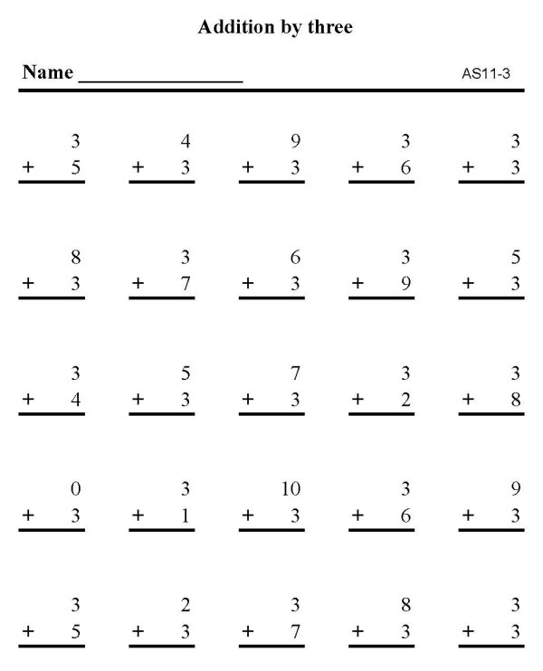 Printable addition sheet - math skills practice sheet